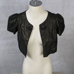 Copper Key Cropped short sleeved jacket